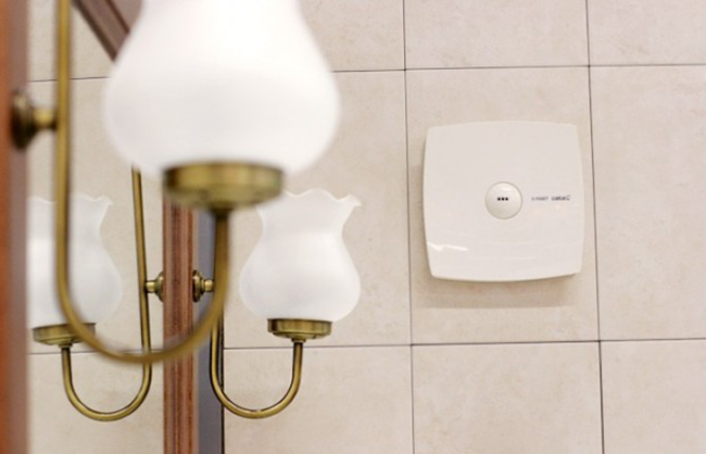 Вентилятор в ванной комнате: принцип включения Вентилятор в ванной комнате: принцип включения